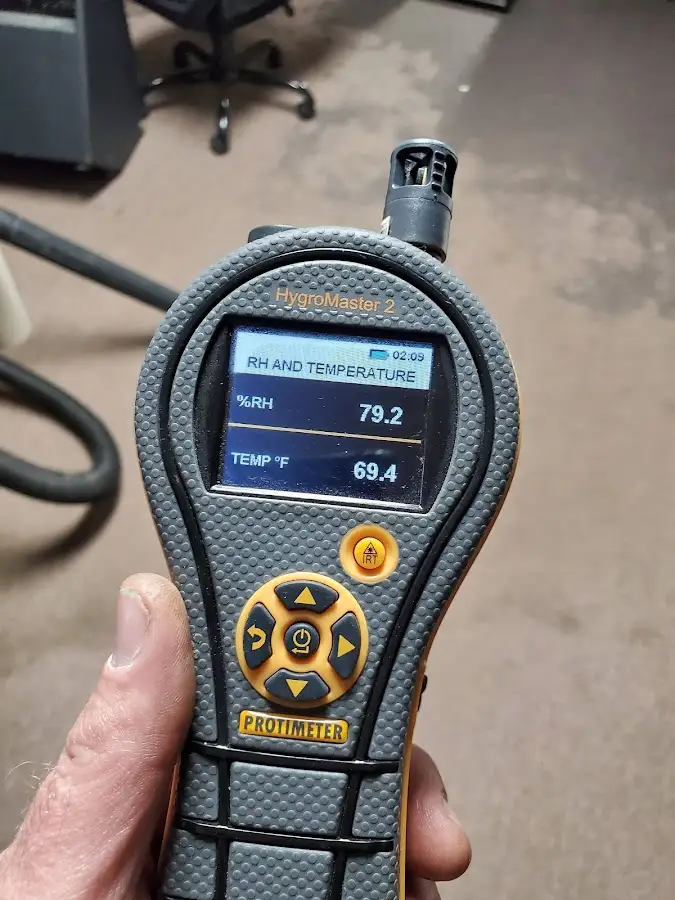 Moisture meter humidity assessment for Mold Remediation & Removal in Eugene
